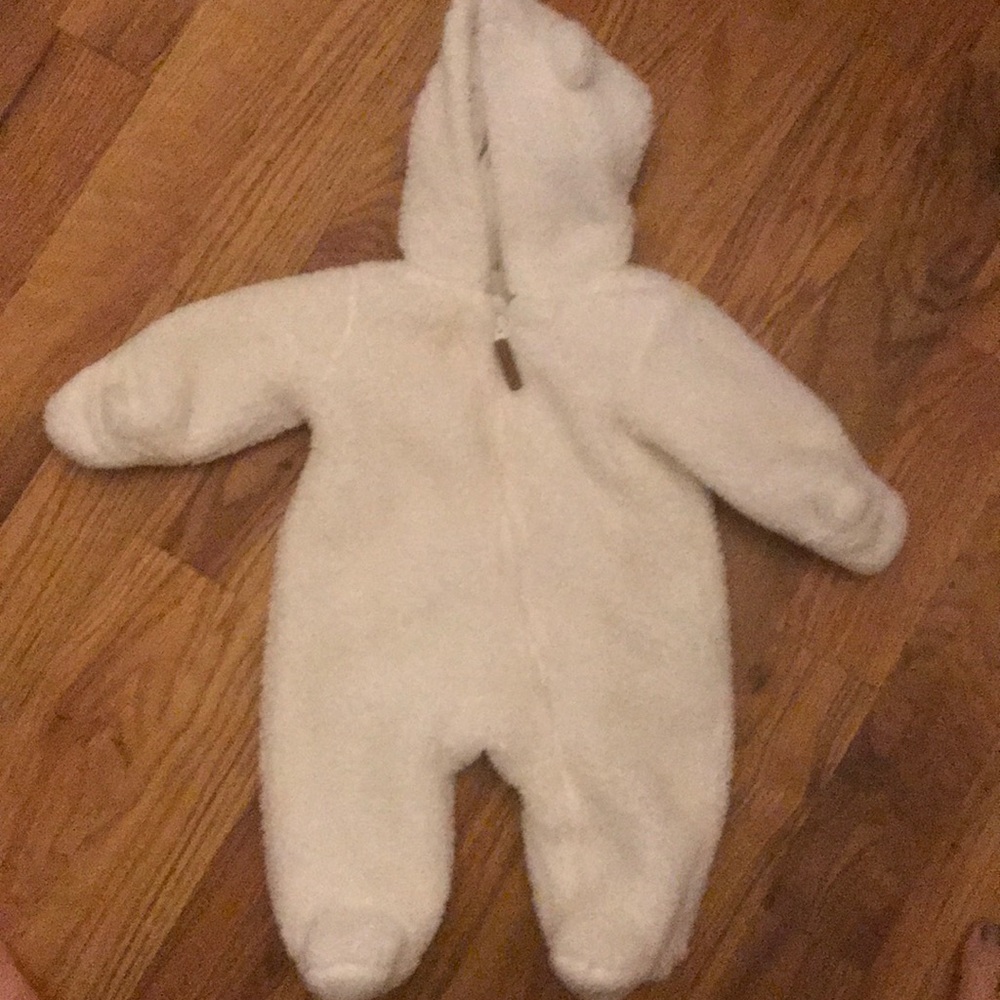 Baby white cover up